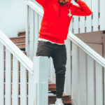 Moleton Masculino Vermelho - Imagem 2